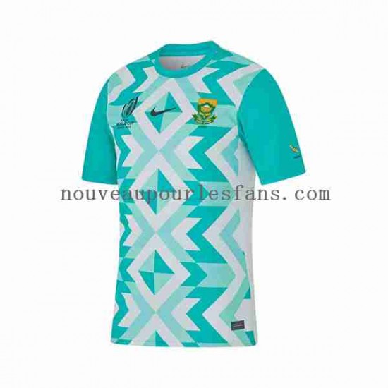 Maillot Rugby Afrique Du Sud RWC 2023 Homme Tenue Extérieur  Manche Courte
