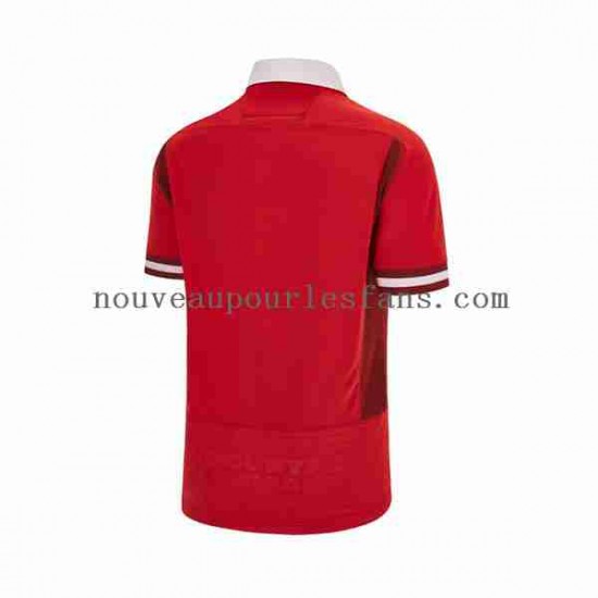 Maillot Rugby Pays de Galles RWC 2023 Homme Tenue Domicile  Manche Courte