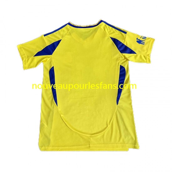 Maillot Al Nassr Homme Tenue Domicile 2024-2025 Manche Courte