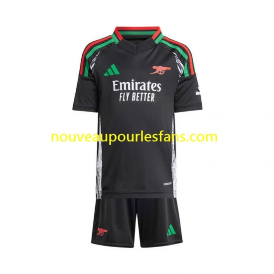 Maillot Arsenal Enfant Tenue Extérieur 2024-2025 Manche Courte