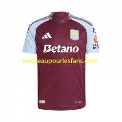 Maillot Aston Villa Homme Tenue Domicile 2024-2025 Manche Courte