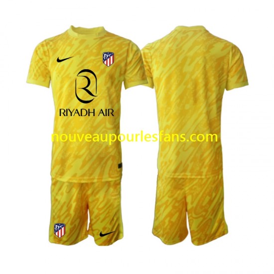 Maillot Atlético Madrid Gardien Enfant Tenue 3ème 2024-2025 Manche Courte