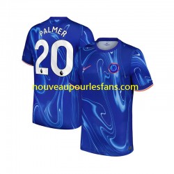 Maillot Chelsea Cole Palmer 20 Homme Tenue Domicile 2024-2025 Manche Courte