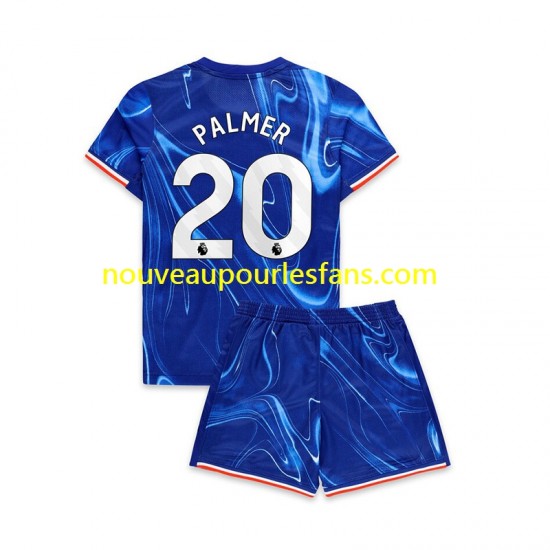 Maillot Chelsea Cole Palmer 20 Enfant Tenue Domicile 2024-2025 Manche Courte