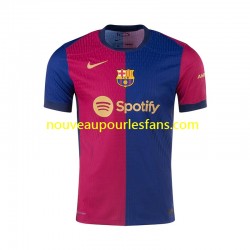 Maillot FC Barcelone Homme Tenue Domicile 2024-2025 Manche Courte