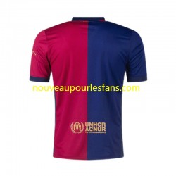 Maillot FC Barcelone Homme Tenue Domicile 2024-2025 Manche Courte