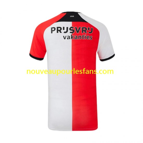 Maillot Feyenoord Rotterdam Homme Tenue Domicile 2024-2025 Manche Courte