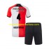 Maillot Feyenoord Rotterdam Lutsharel Geertruida 4 Enfant Tenue Domicile 2024-2025 Manche Courte