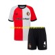 Maillot Feyenoord Rotterdam Lutsharel Geertruida 4 Enfant Tenue Domicile 2024-2025 Manche Courte