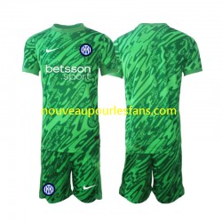 Maillot Inter Milan Gardien Enfant Tenue Domicile 2024-2025 Manche Courte