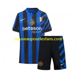 Maillot Inter Milan Enfant Tenue Domicile 2024-2025 Manche Courte