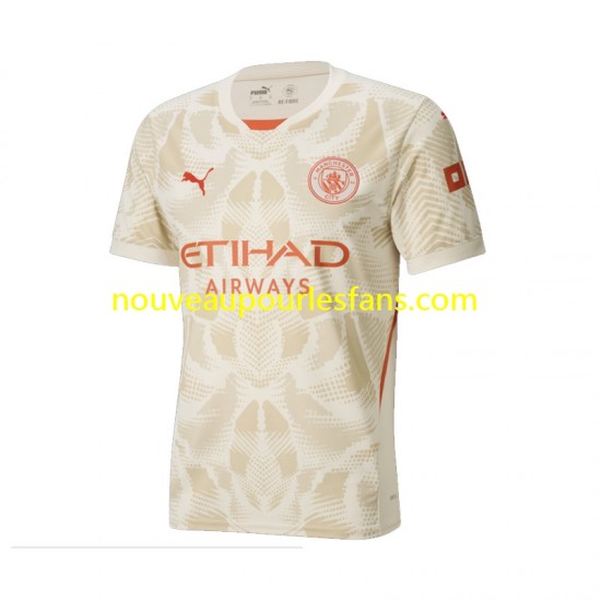 Maillot Manchester City Gardien Homme Tenue 3ème 2024-2025 Manche Courte