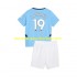 Maillot Manchester City Julian Alvarez 19 Enfant Tenue Domicile 2024-2025 Manche Courte