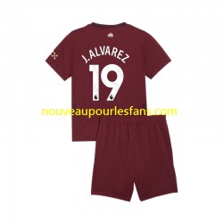 Maillot Manchester City Julian Alvarez 19 Enfant Tenue 3ème 2024-2025 Manche Courte
