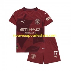 Maillot Manchester City Kevin De Bruyne Enfant Tenue 3ème 2024-2025 Manche Courte