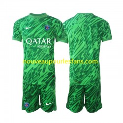 Maillot Paris Saint-Germain Gardien Enfant Tenue Extérieur 2024-2025 Manche Courte