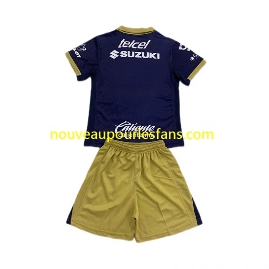 Maillot Pumas UNAM Enfant Tenue Extérieur 2024-2025 Manche Courte
