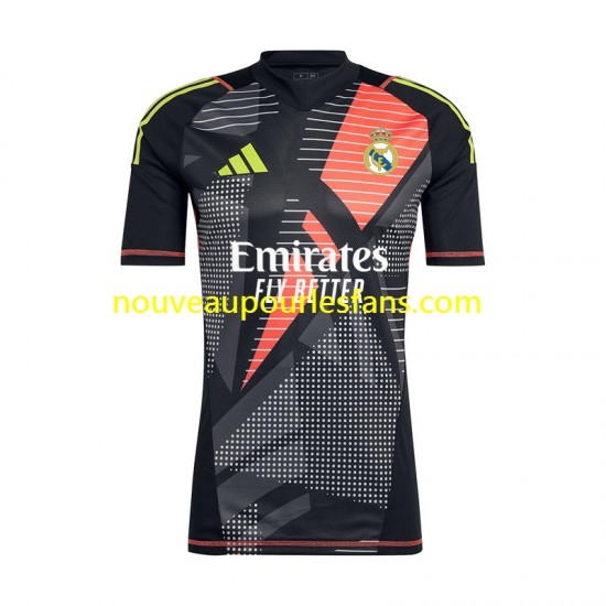 Maillot Real Madrid Gardien Homme Tenue Extérieur 2024-2025 Manche Courte