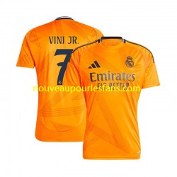 Maillot Real Madrid VINI JR 7 Homme Tenue Extérieur 2024-2025 Manche Courte