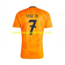 Maillot Real Madrid VINI JR 7 Homme Tenue Extérieur 2024-2025 Manche Courte