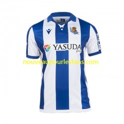 Maillot Real Sociedad Homme Tenue Domicile 2024-2025 Manche Courte