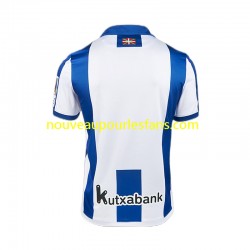 Maillot Real Sociedad Homme Tenue Domicile 2024-2025 Manche Courte