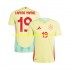 Maillot Espagne LAMINE YAMAL 19 Homme Tenue Extérieur Euro 2024 Manche Courte