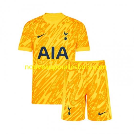 Maillot Tottenham Hotspur Gardien Enfant Tenue Domicile 2024-2025 Manche Courte