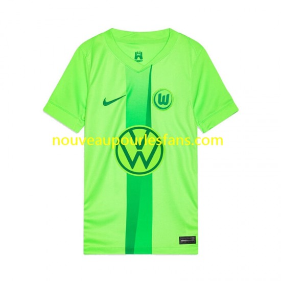 Maillot VfL Wolfsburg Homme Tenue Domicile 2024-2025 Manche Courte