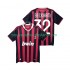 Maillot AC Milan BECKHAM 32 2009 Rétro Homme Tenue Domicile 2010 Manche Courte