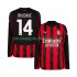 Maillot AC Milan Modrić Luca 14 Homme Tenue Domicile 2025-2026 Manche Longue
