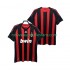 Maillot AC Milan 2009 Rétro Homme Tenue Domicile 2008 Manche Courte