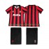 Maillot AC Milan 1993 Rétro Enfant Tenue Domicile 1994 Manche Courte