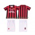 Maillot AC Milan 1996 1997 Rétro Enfant Tenue Domicile Manche Courte