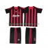 Maillot AC Milan 2009 Rétro Enfant Tenue Domicile 2008 Manche Courte