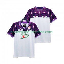 Maillot Fiorentina 1992 1993 Rétro Homme Tenue Extérieur Manche Courte