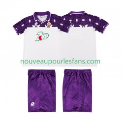 Maillot Fiorentina 1992 1993 Rétro Enfant Tenue Extérieur Manche Courte