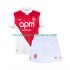 Maillot AS Monaco Enfant Tenue Domicile 2025-2026 Manche Courte