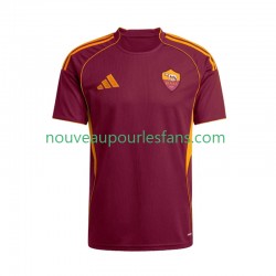 Maillot AS Rome Homme Tenue Domicile 2025-2026 Manche Courte