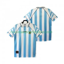 Maillot Argentine 1996 1997 Rétro Homme Tenue Domicile Manche Courte