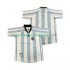Maillot Argentine Rétro Homme Tenue Domicile 1998 Manche Courte