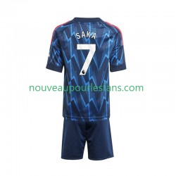 Maillot Arsenal Bukayo Saka 7 Enfant Tenue Extérieur 2025-2026 Manche Courte