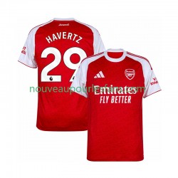 Maillot Arsenal Kai Havertz 29 Homme Tenue Domicile 2025-2026 Manche Courte