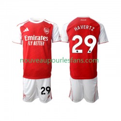 Maillot Arsenal Kai Havertz 29 Enfant Tenue Domicile 2025-2026 Manche Courte