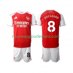 Maillot Arsenal Martin Odegaard 8 Enfant Tenue Domicile 2025-2026 Manche Courte