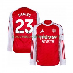Maillot Arsenal Merino 23 Homme Tenue Domicile 2025-2026 Manche Longue