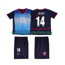 Maillot Arsenal Thierry Henry 14 2004 Rétro Enfant Tenue Extérieur 2002 Manche Courte