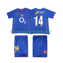 Maillot Arsenal Thierry Henry 14 2004 2005 Rétro Enfant Tenue Extérieur Manche Courte