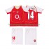 Maillot Arsenal Thierry Henry 14 2004 2005 Rétro Enfant Tenue Domicile Manche Courte