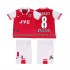 Maillot Arsenal WRIGHT 8 1996 1997 Rétro Enfant Tenue Domicile Manche Courte
